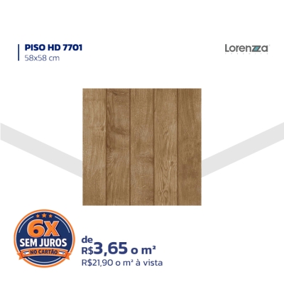 PISO HD 7701 58X58 CM - LORENZZA