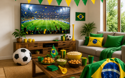 Como deixar sua casa pronta para a Copa do Mundo: guia completo para receber amigos e família